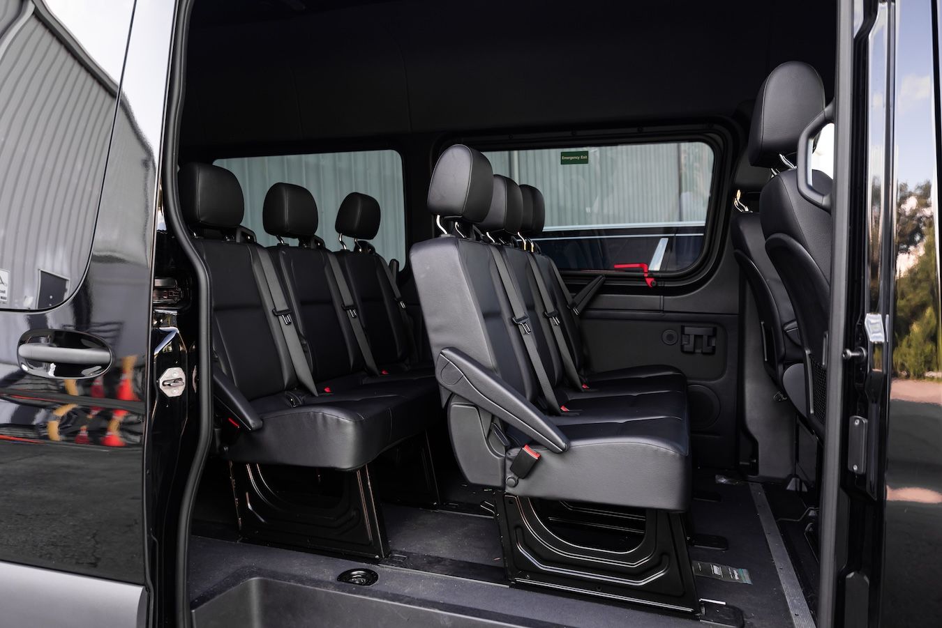 Inside Nashville Van Rentals MB Sprinter
